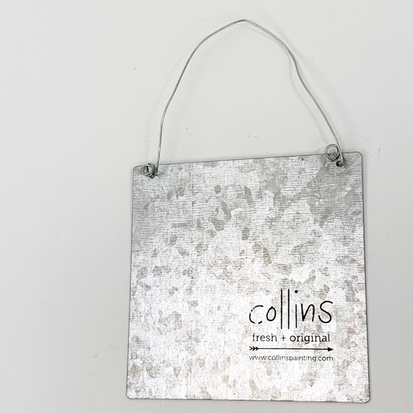 Galvanized Metal Hanging Plaque Sign Adventurous - Picture 5 of 7